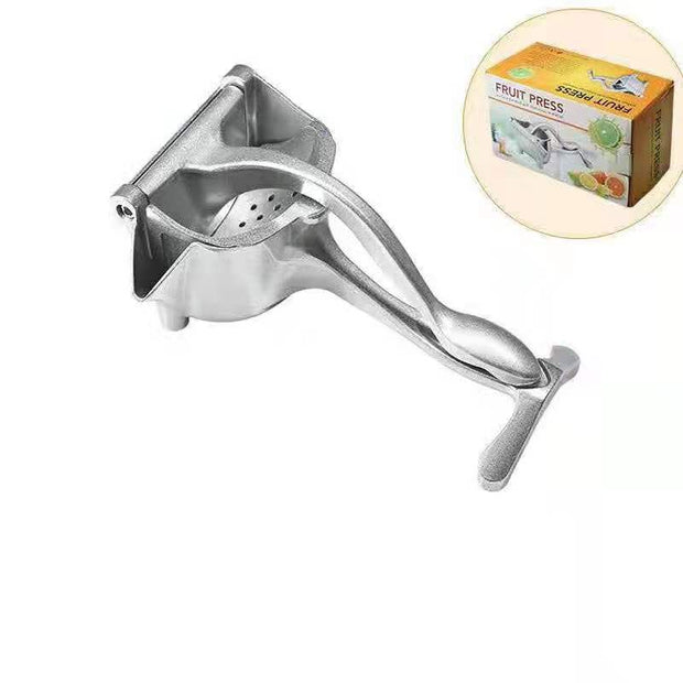 Exprimidor de jugo manual de aluminio